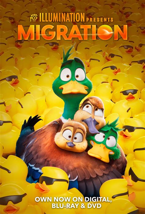 Dec 22, 2023 · Migration: Directed by Benjamin Renner, Guylo Homsy. With Kumail Nanjiani, Tresi Gazal, Elizabeth Banks, Caspar Jennings. A family of ducks try to convince their overprotective father to go on the vacation of a lifetime. 